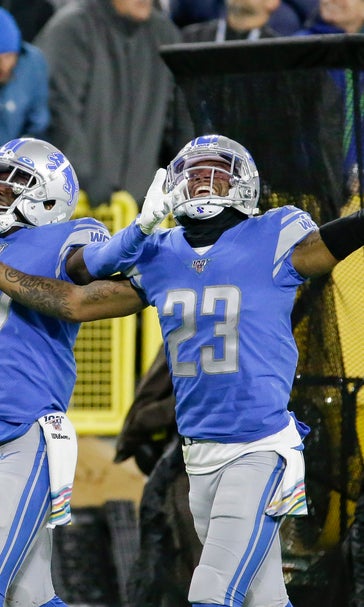 Lions blow late lead in 23-22 loss to Packers